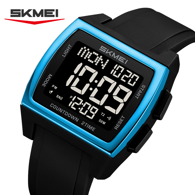 Outdoor Lighting Zones - นาฬิกา SKMEI 2453 สำหรับผู้ชายและผู้หญิง นาฬิกากีฬากลางแจ้ง นาฬิกาอเนกประสงค์กันน้ำ