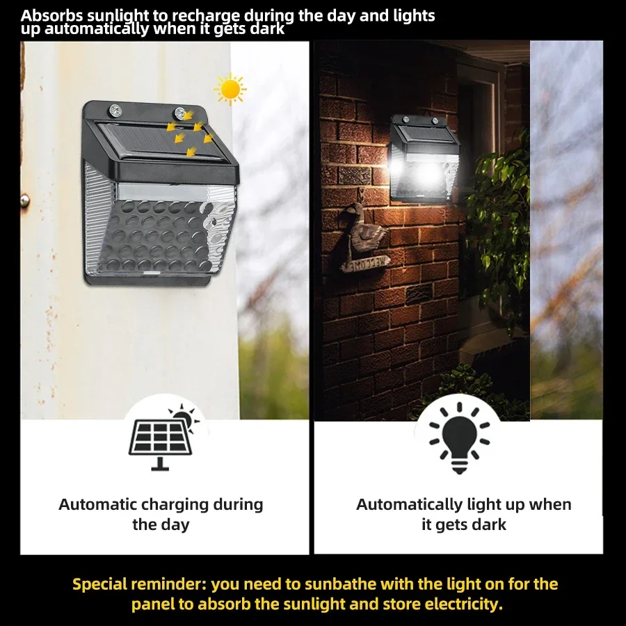 ไฟ LED พลังงานแสงอาทิตย์ พร้อม - Outdoor Lighting Lamp บทวิจารณ์และราคา