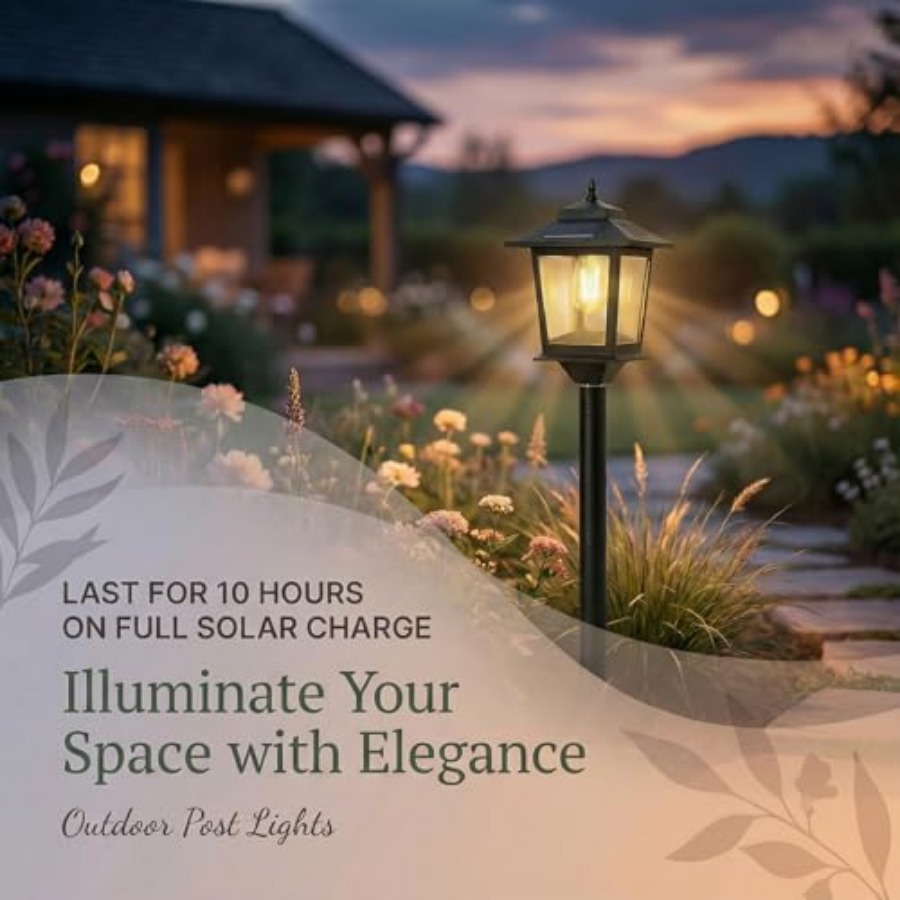 ไฟเสาโซลาร์เซลล์กลางแจ้ง, ชุด  - Outdoor Lighting Lamp บทวิจารณ์และราคา