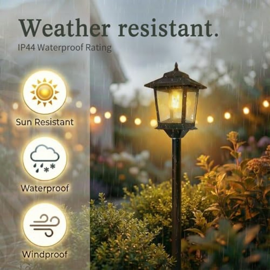 ไฟเสาโซลาร์เซลล์กลางแจ้ง, ชุด  - Outdoor Lighting Lamp บทวิจารณ์และราคา