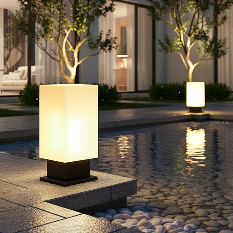 โคมไฟตั้งพื้นเรืองแสง ไฟ LED พ - Outdoor Lighting Lamp บทวิจารณ์และราคา