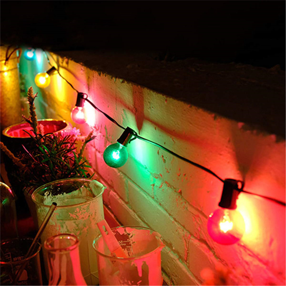 7.5M 25 G40 Globe Patio String - String Light Bistro บทวิจารณ์และราคา