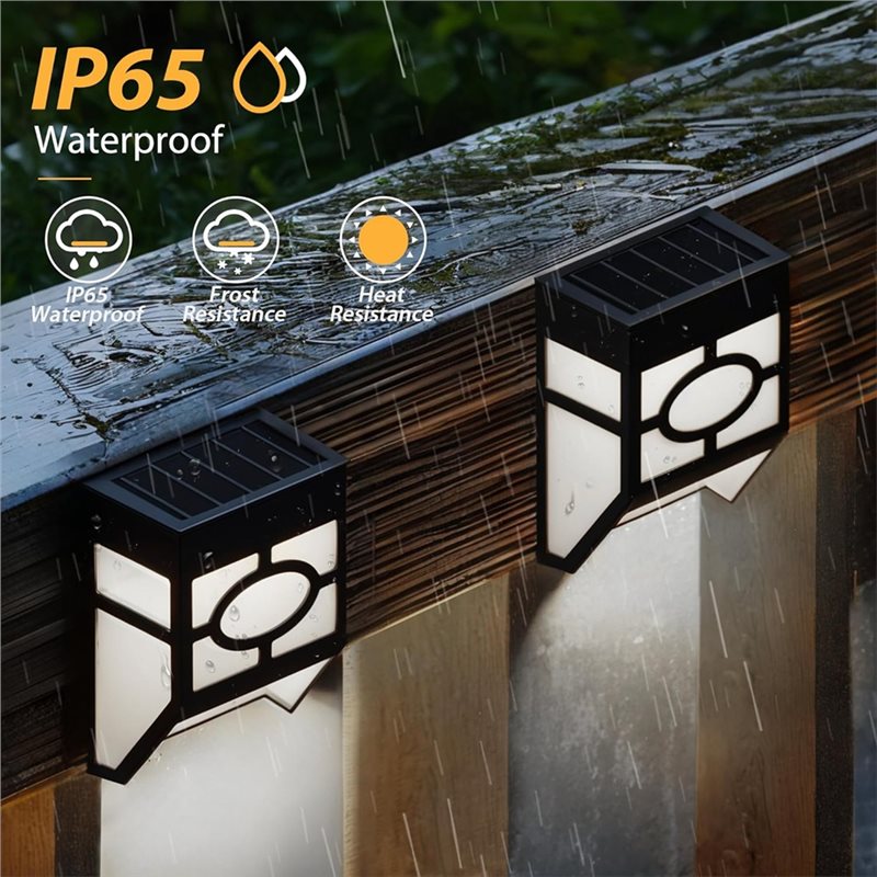 AT02-ไฟติดผนัง LED พลังงานแสงอ - Quality Outdoor Lighting Brands บทวิจารณ์และราคา