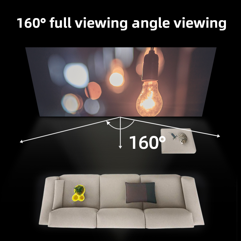 Lejiada หน้าจอโปรเจคเตอร์160กั - Outdoor Lighting Grid Screen บทวิจารณ์และราคา