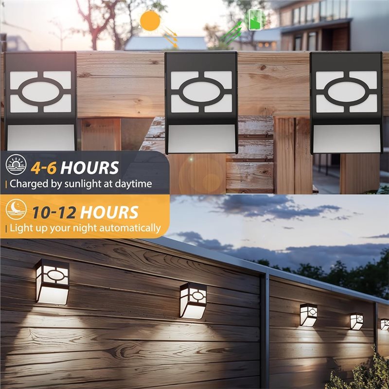 ABFU-8 ชิ้นไฟ LED ติดผนังพลังง - Quality Outdoor Lighting Brands บทวิจารณ์และราคา