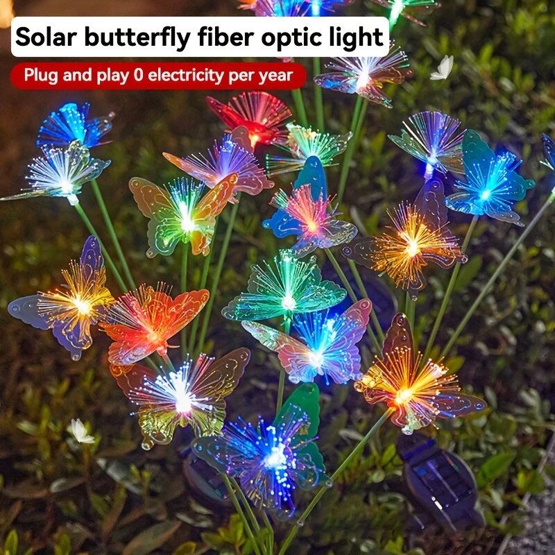 1PC 6 หัว LED พลังงานแสงอาทิตย - Outdoor Lighting Yard Ideas บทวิจารณ์และราคา