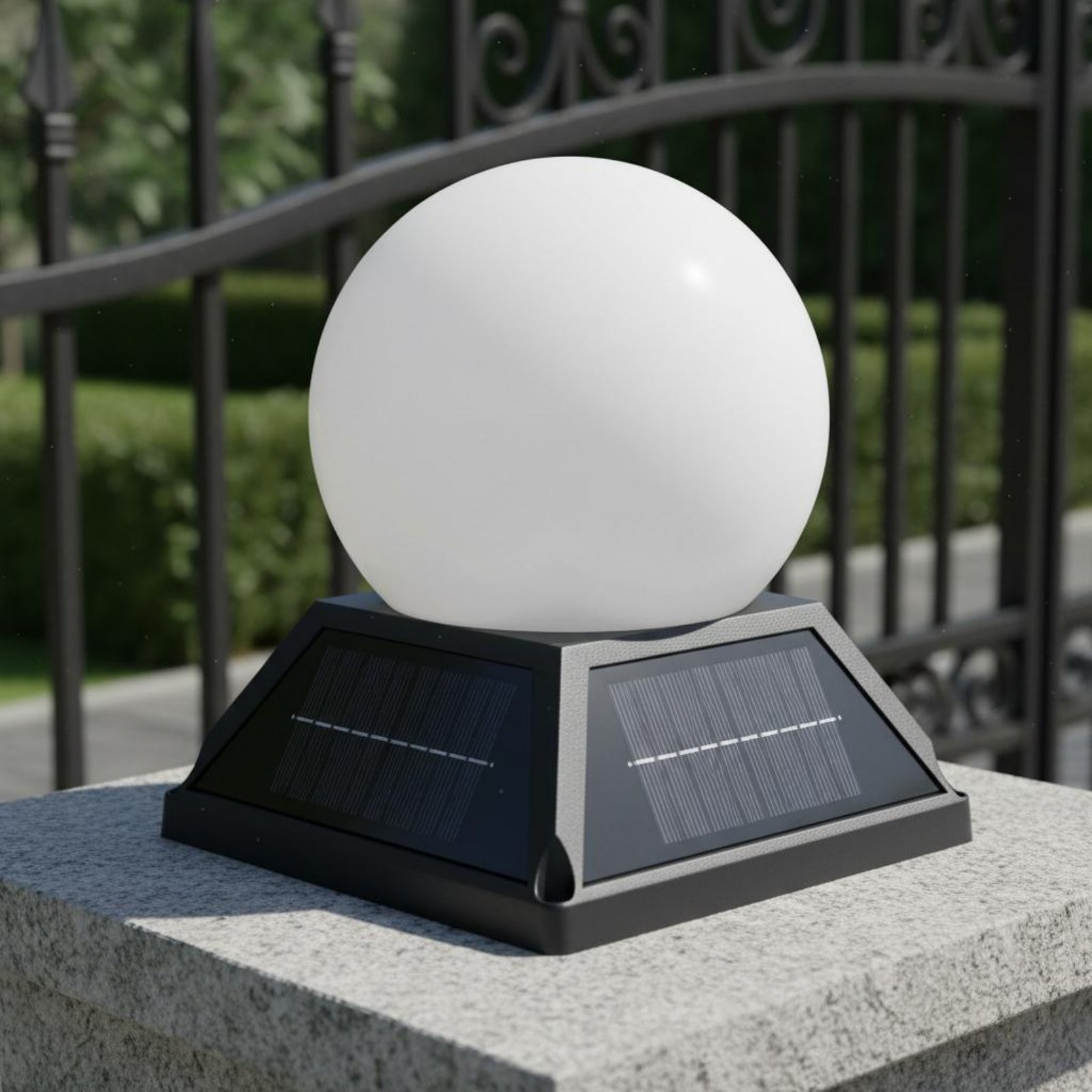ไฟหัวเสาโซลาร์เซลล์ พร้อมรีโมท - Outdoor Lighting Globes บทวิจารณ์และราคา