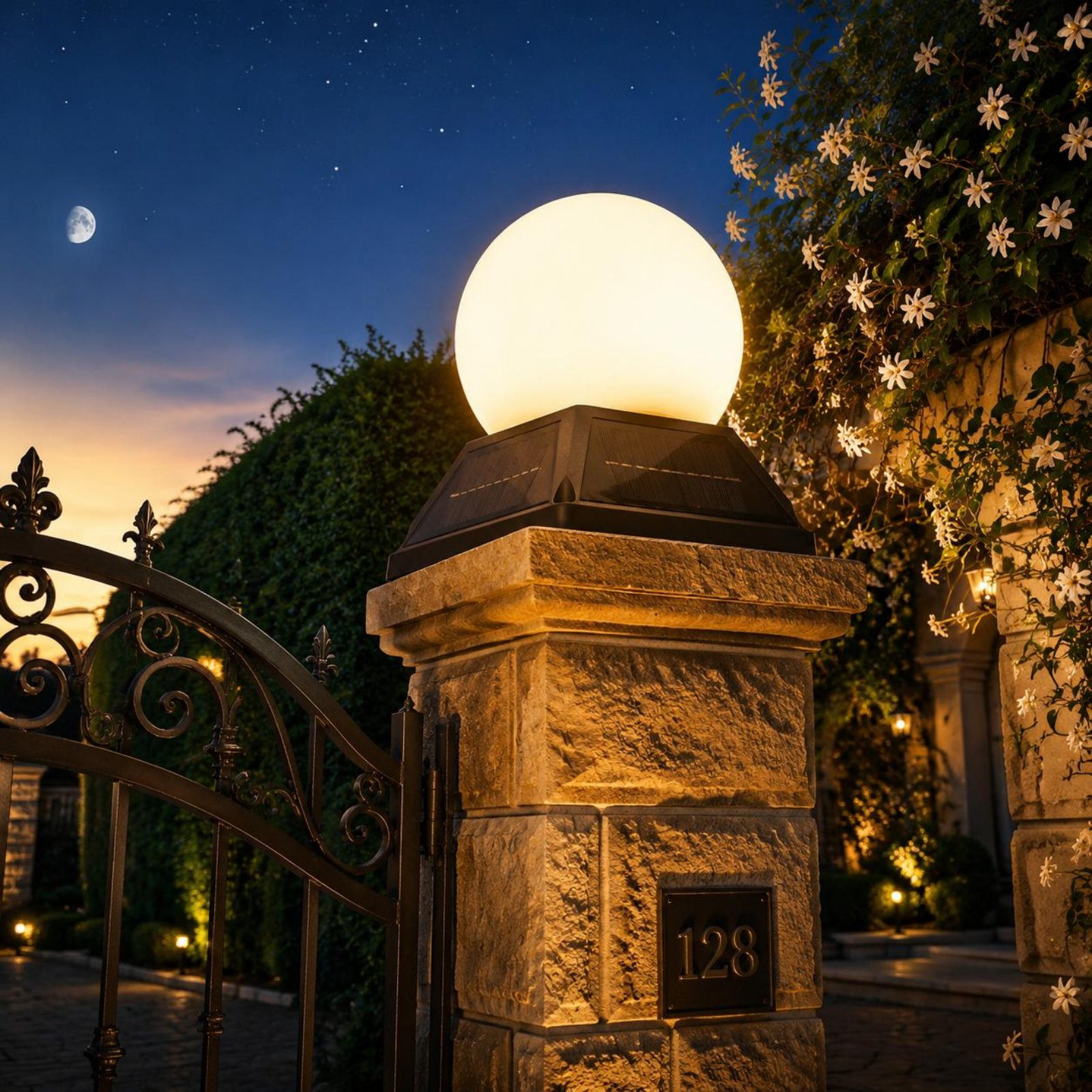 ไฟหัวเสาโซลาร์เซลล์ พร้อมรีโมท - Outdoor Lighting Globes บทวิจารณ์และราคา