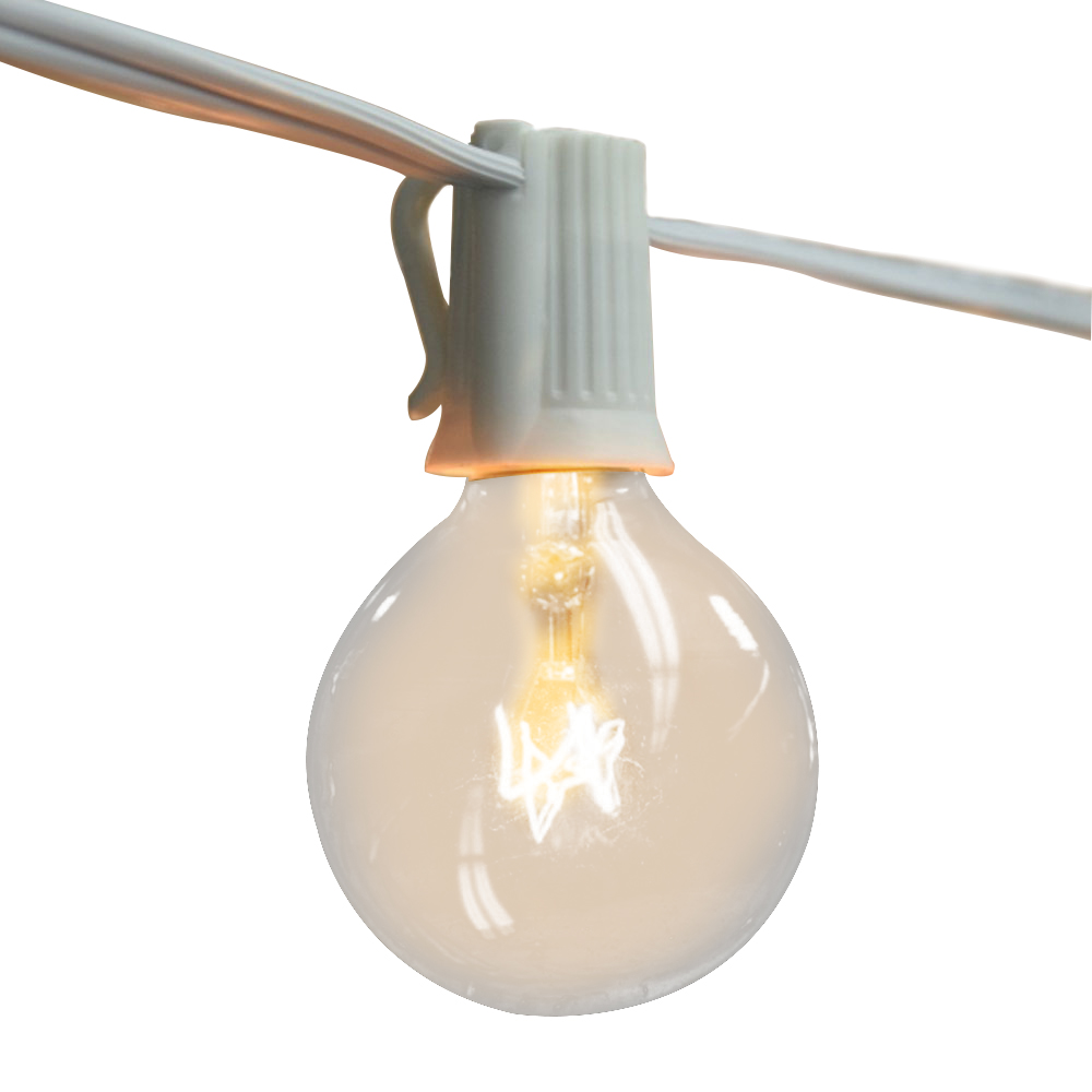 ไฟประดับแบบวินเทจ G40 หลอดใส ค - Outdoor Lighting Globes บทวิจารณ์และราคา