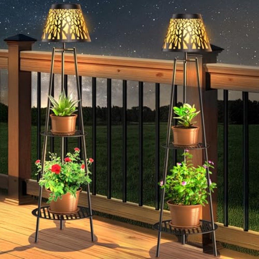 โคมไฟตั้งพื้นพลังงานแสงอาทิตย์ - Outdoor Lighting Lamp บทวิจารณ์และราคา