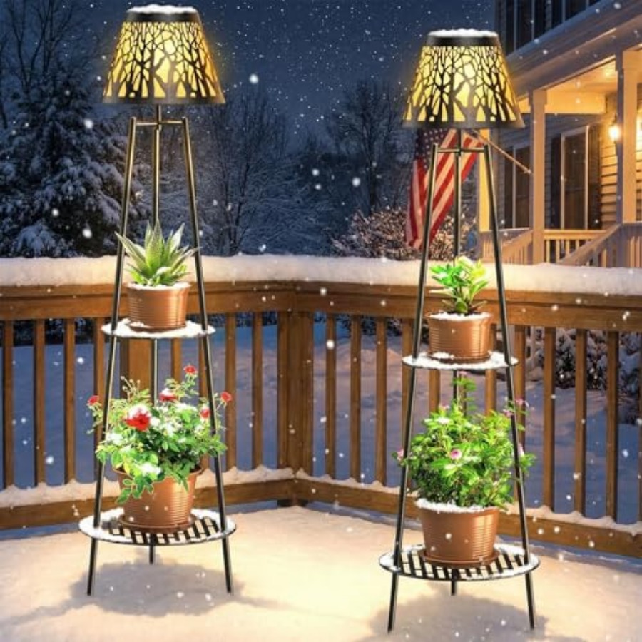 โคมไฟตั้งพื้นพลังงานแสงอาทิตย์ - Outdoor Lighting Lamp บทวิจารณ์และราคา