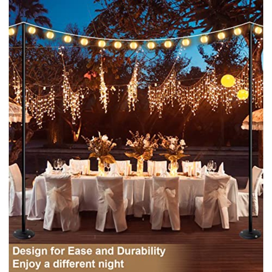 เสาไฟประดับแบบตั้งพื้นขนาด 10  - String Light Bistro บทวิจารณ์และราคา