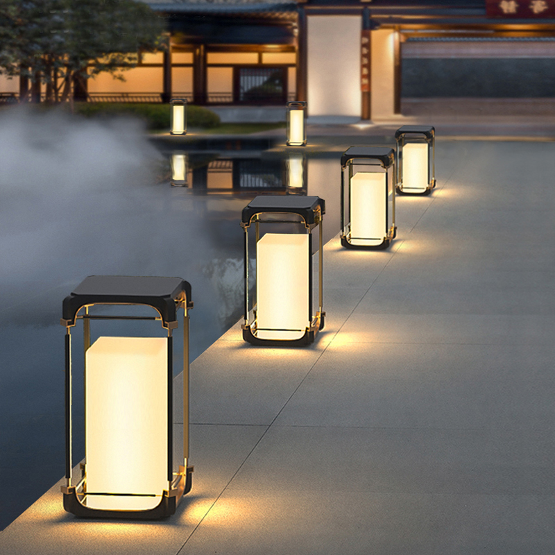 โคมไฟตั้งพื้นแบบมีแสงสว่าง โคม - Outdoor Lighting Lamp บทวิจารณ์และราคา