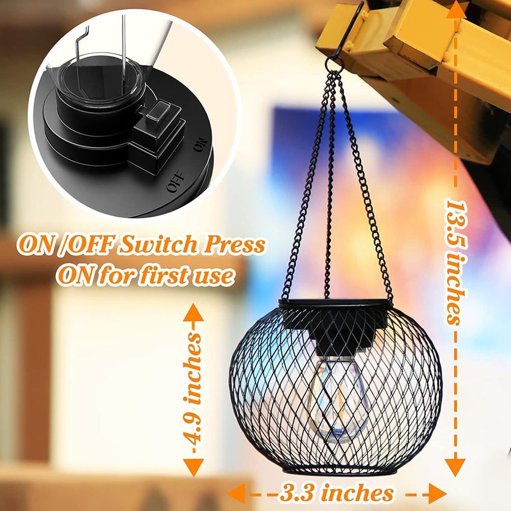 โคมไฟโซลาร์เซลล์แบบแขวน ตกแต่ง - Outdoor Lighting Grid Screen บทวิจารณ์และราคา
