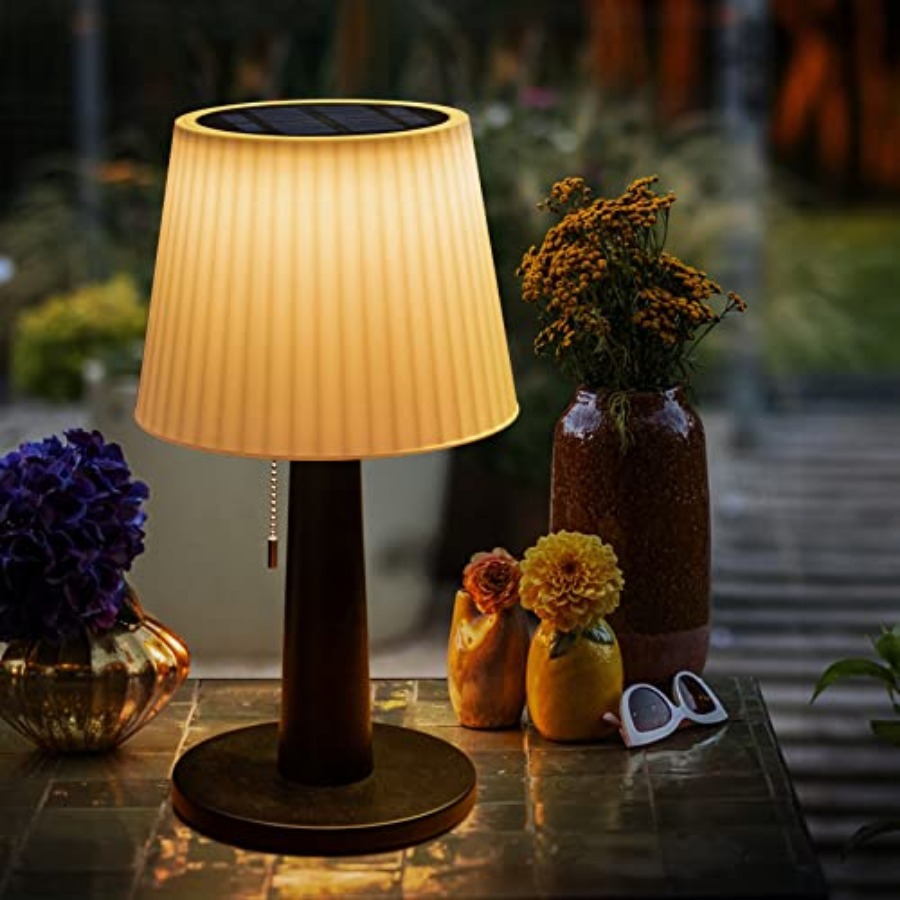 โคมไฟตั้งโต๊ะพลังงานแสงอาทิตย์ - Outdoor Lighting Lamp บทวิจารณ์และราคา