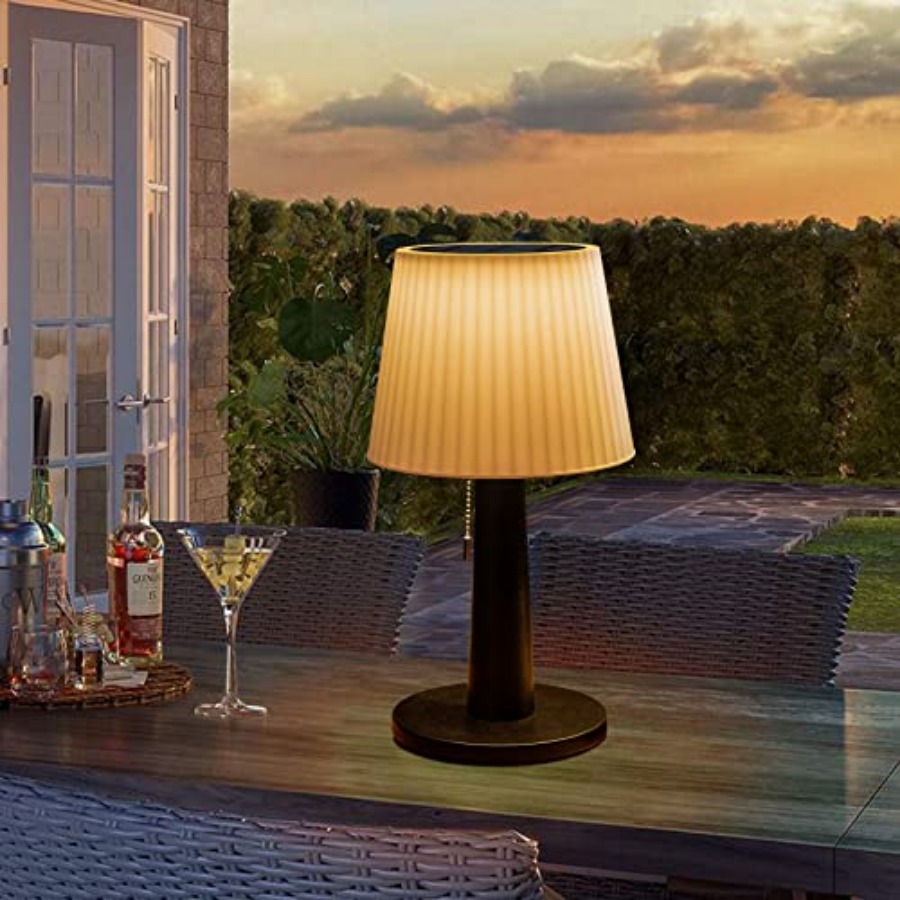 โคมไฟตั้งโต๊ะพลังงานแสงอาทิตย์ - Outdoor Lighting Lamp บทวิจารณ์และราคา