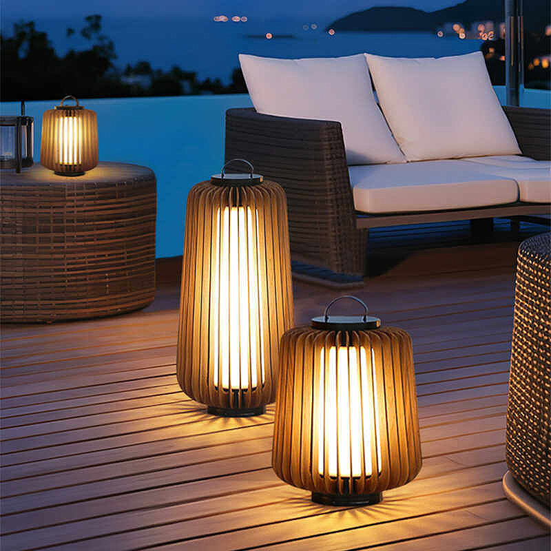 โคมไฟตั้งพื้นเรืองแสง ไฟ LED พ - Outdoor Lighting Lamp บทวิจารณ์และราคา
