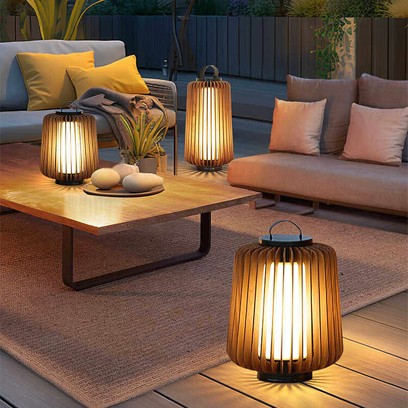 โคมไฟตั้งพื้นเรืองแสง ไฟ LED พ - Outdoor Lighting Lamp บทวิจารณ์และราคา