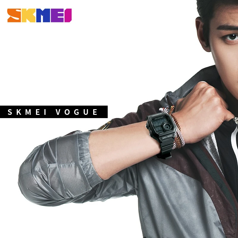 SKMEI นาฬิกาข้อมือผู้ชายแฟชั่น - Outdoor Lighting Zones บทวิจารณ์และราคา